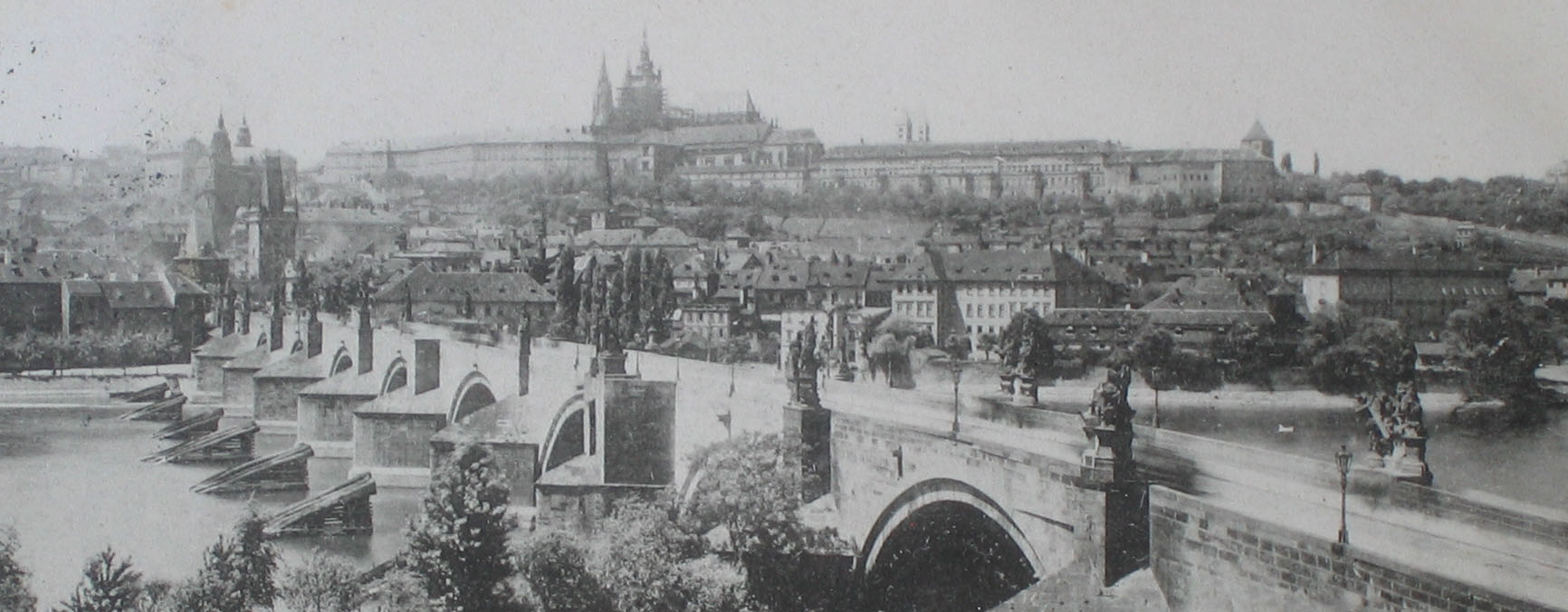 Stadtansicht von Prag, ca. 1899